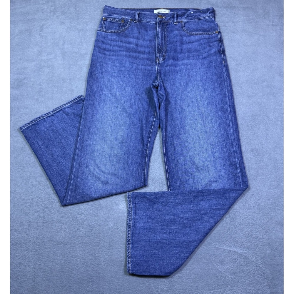 Madewell Jeans Womens 29 (32x32) Perfect Vintage Wide Leg Highrise Boho USA